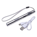 Pen Design Rechargeable Powerful Mini LED Lamp Flashlight