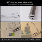 Pen Design Rechargeable Powerful Mini LED Lamp Flashlight