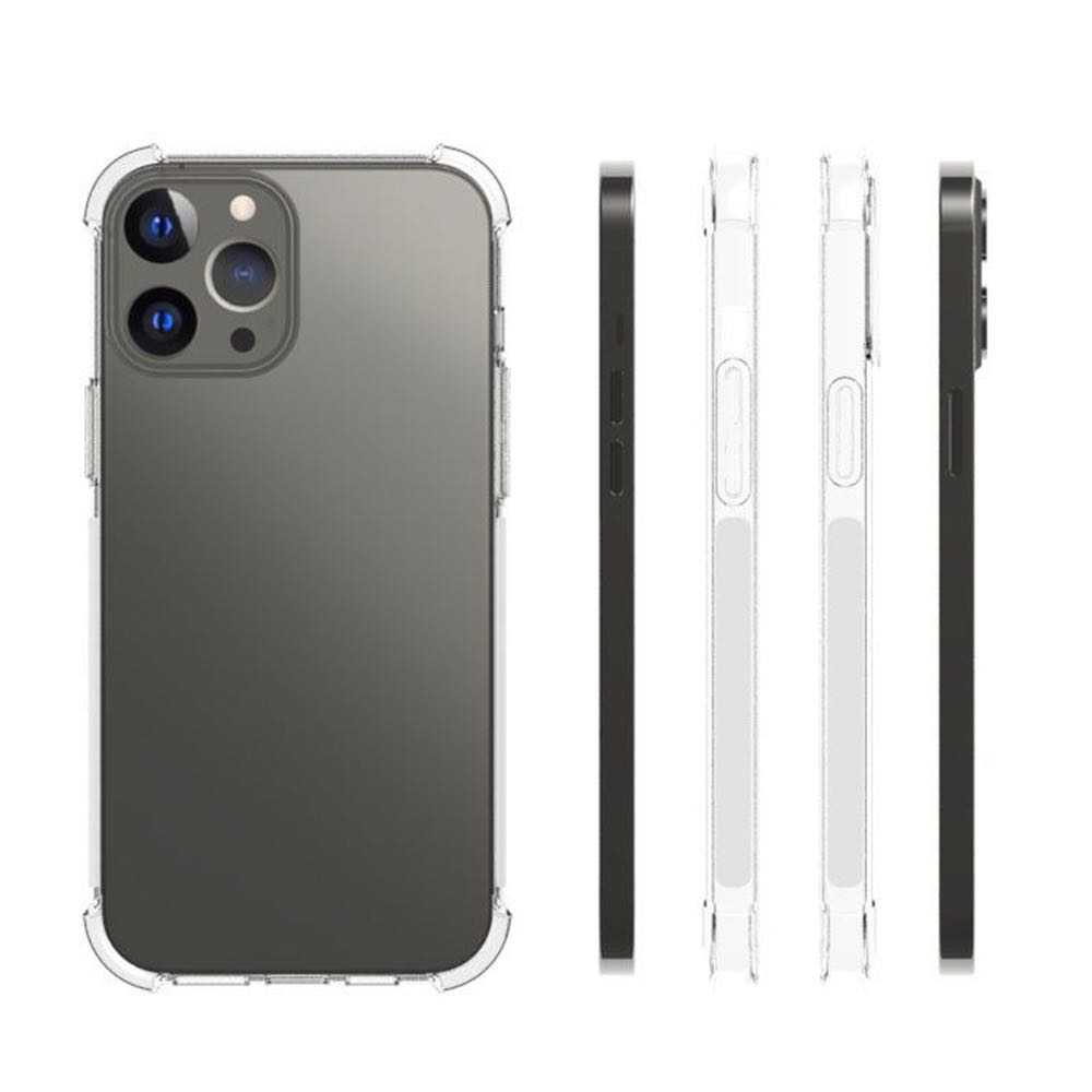 iPhone 13 Pro Max Case Made With Shockproof TPU - Transparent