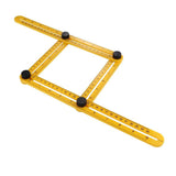 Four-sided Angle Measuring Ruler