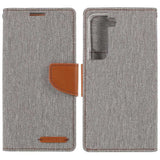 Samsung Galaxy S22 Plus MERCURY Canvas Case - Grey