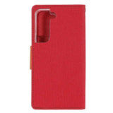 Samsung Galaxy S22 Plus MERCURY Canvas Case - Red