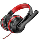 HOCO Gaming Headphones With Mic - Red