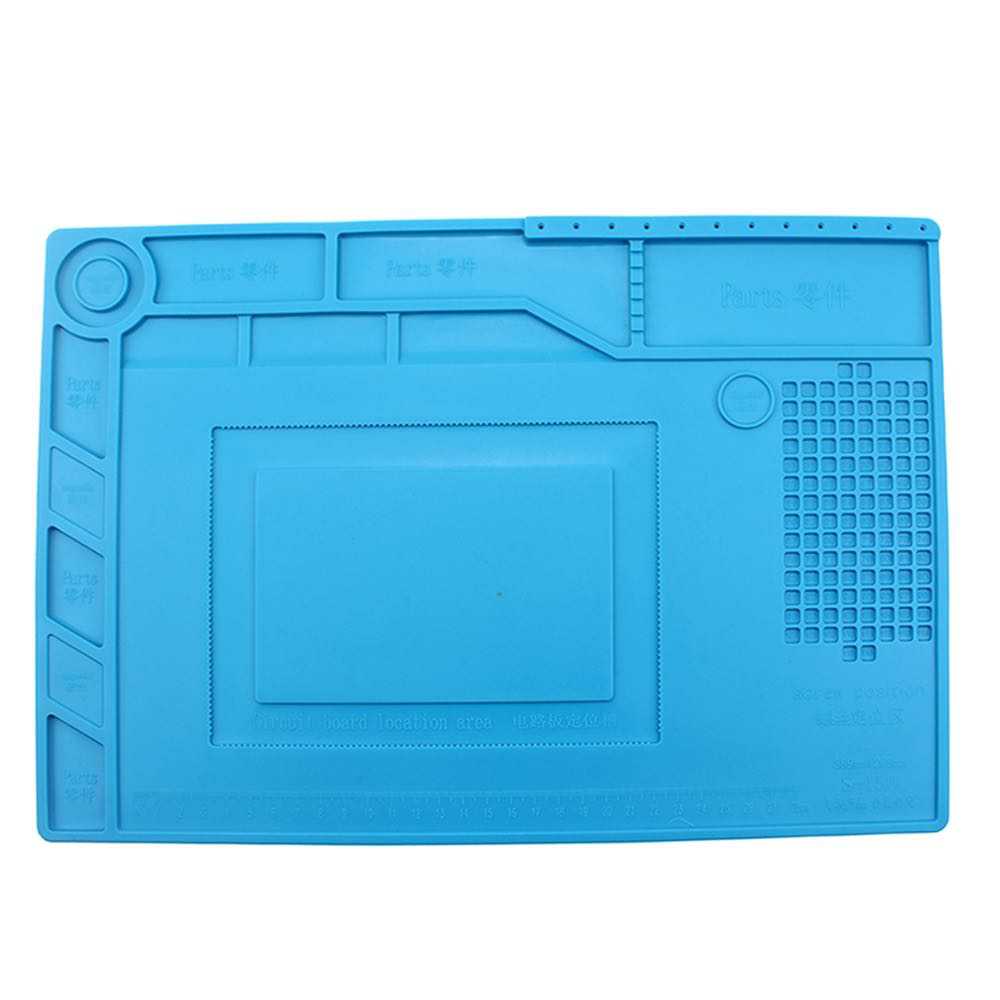 Heat-resistant Silicone Mat for Mobile Phone Tablets Repairing 387mm X 270mm