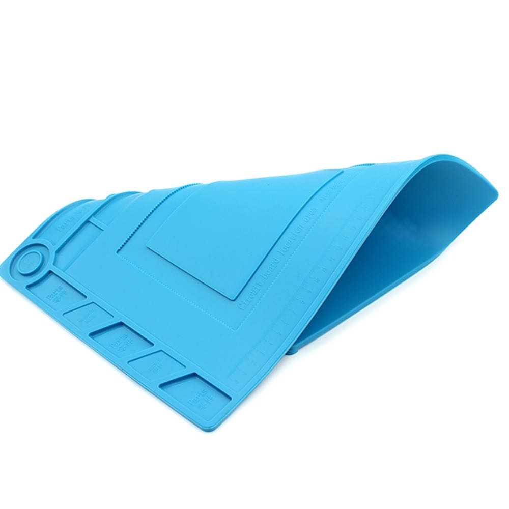 Heat-resistant Silicone Mat for Mobile Phone Tablets Repairing 387mm X 270mm