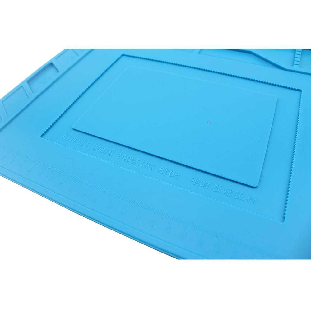 Heat-resistant Silicone Mat for Mobile Phone Tablets Repairing 387mm X 270mm