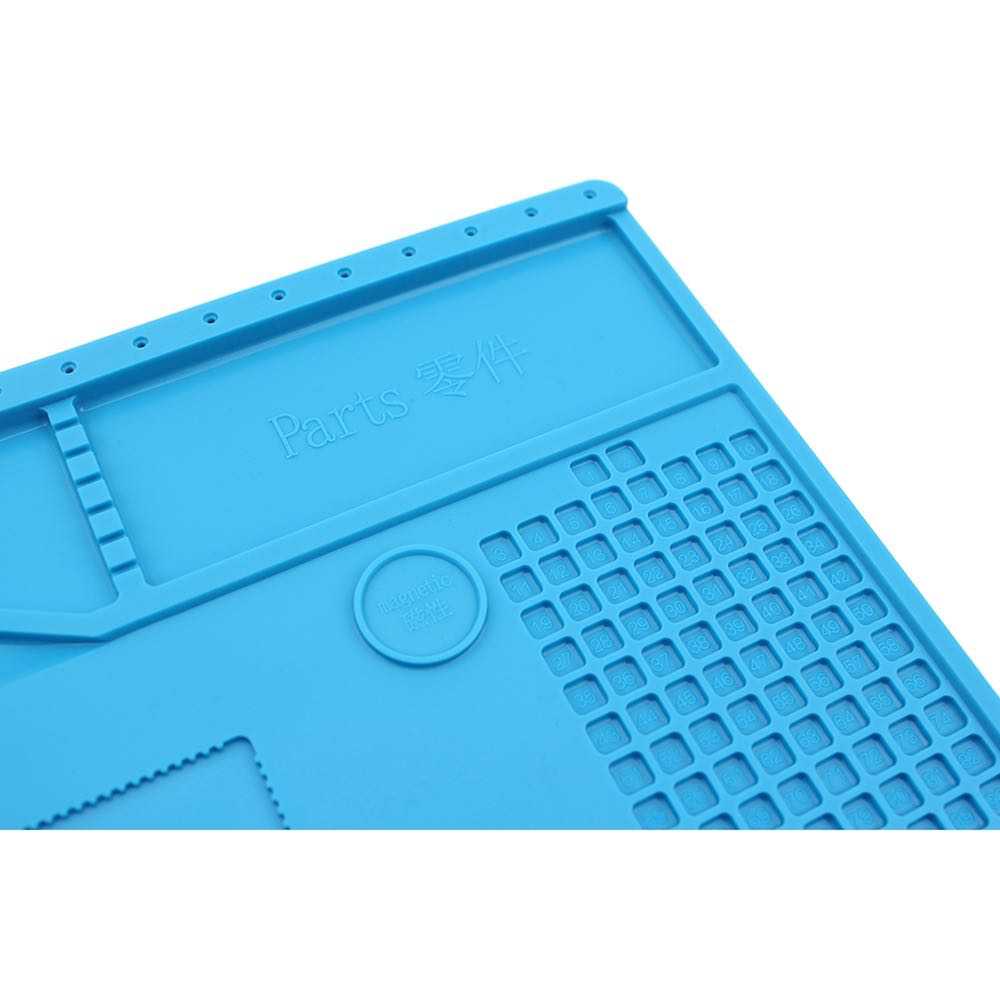 Heat-resistant Silicone Mat for Mobile Phone Tablets Repairing 387mm X 270mm