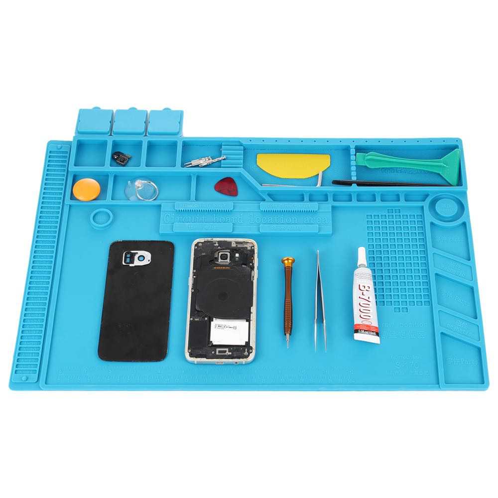 Silicone Mat Anti-slip Heat-resistant For Mobile phone repairing