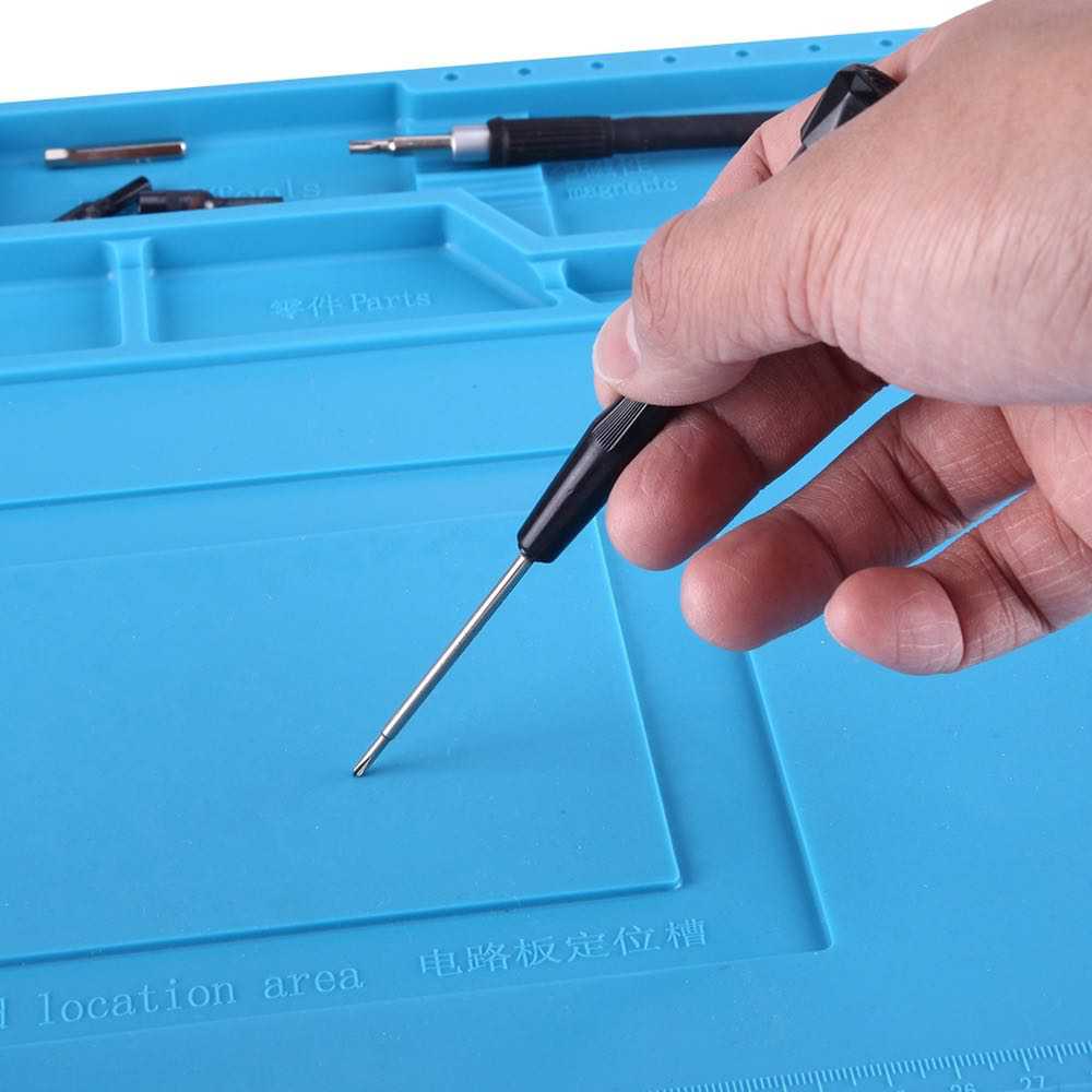 Anti-static Anti-slip Heat-resistant Silicone Repair Mat 450mm X 300mm