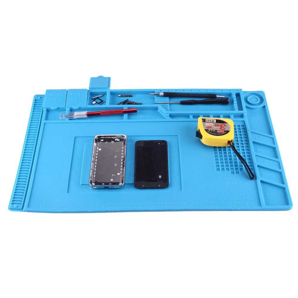 Anti-static Anti-slip Heat-resistant Silicone Repair Mat 450mm X 300mm