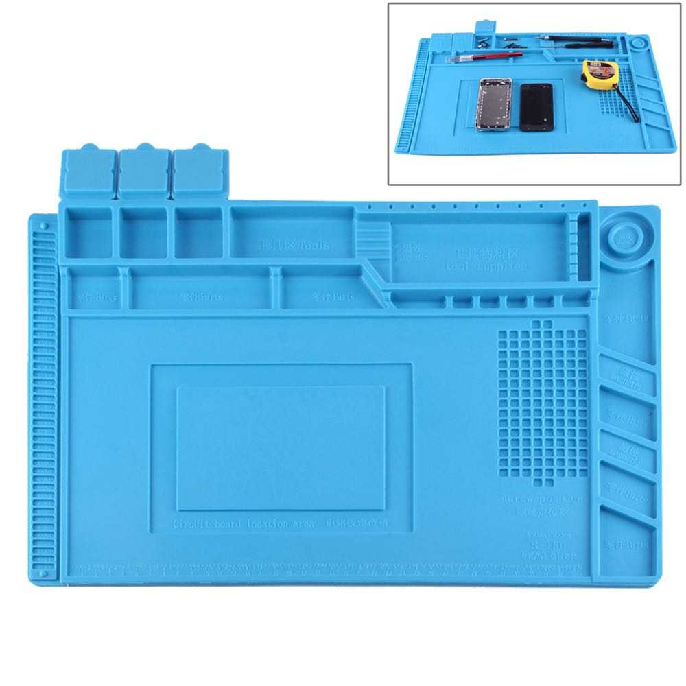 Anti-static Anti-slip Heat-resistant Silicone Repair Mat 450mm X 300mm
