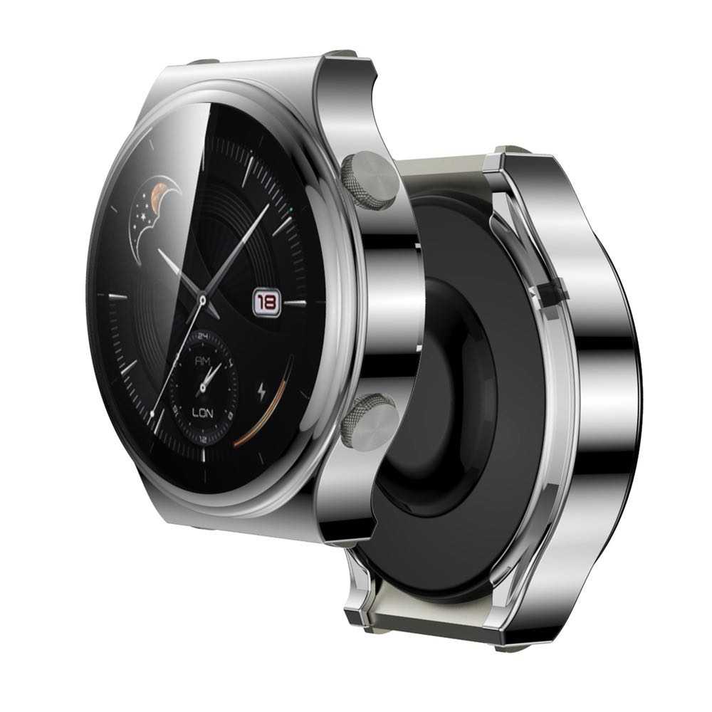 Huawei Watch GT 2 Pro Case Full Coverage TPU - Silver