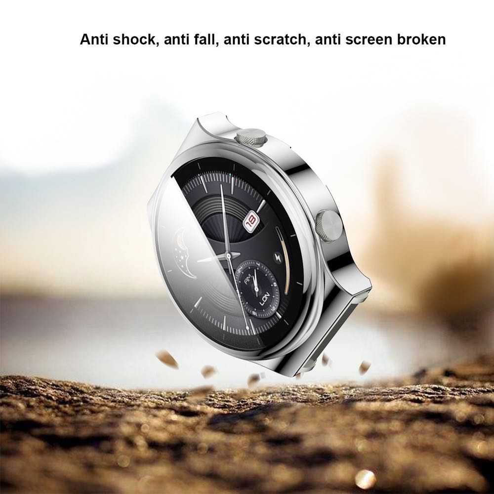 Huawei Watch GT 2 Pro Case Full Coverage TPU - Silver