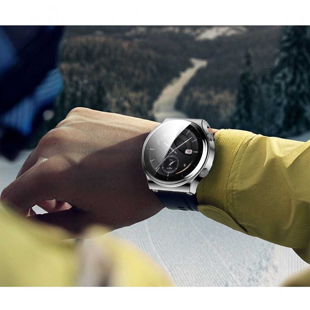 Huawei Watch GT 2 Pro Case Full Coverage TPU - Silver