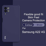Samsung Galaxy A22 4G Case IMAK TPU Shockproof Blue