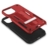 ZIZO TRANSFORM iPhone 12, iPhone 12 Pro Secure Back Case Red