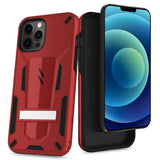 ZIZO TRANSFORM iPhone 12, iPhone 12 Pro Secure Back Case Red