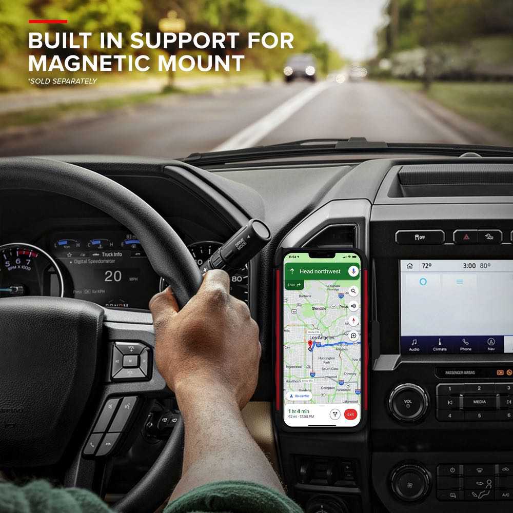 iPhone 12 / iPhone 12 Pro Case ZIZO BOLT Series Tempered Glass - Red