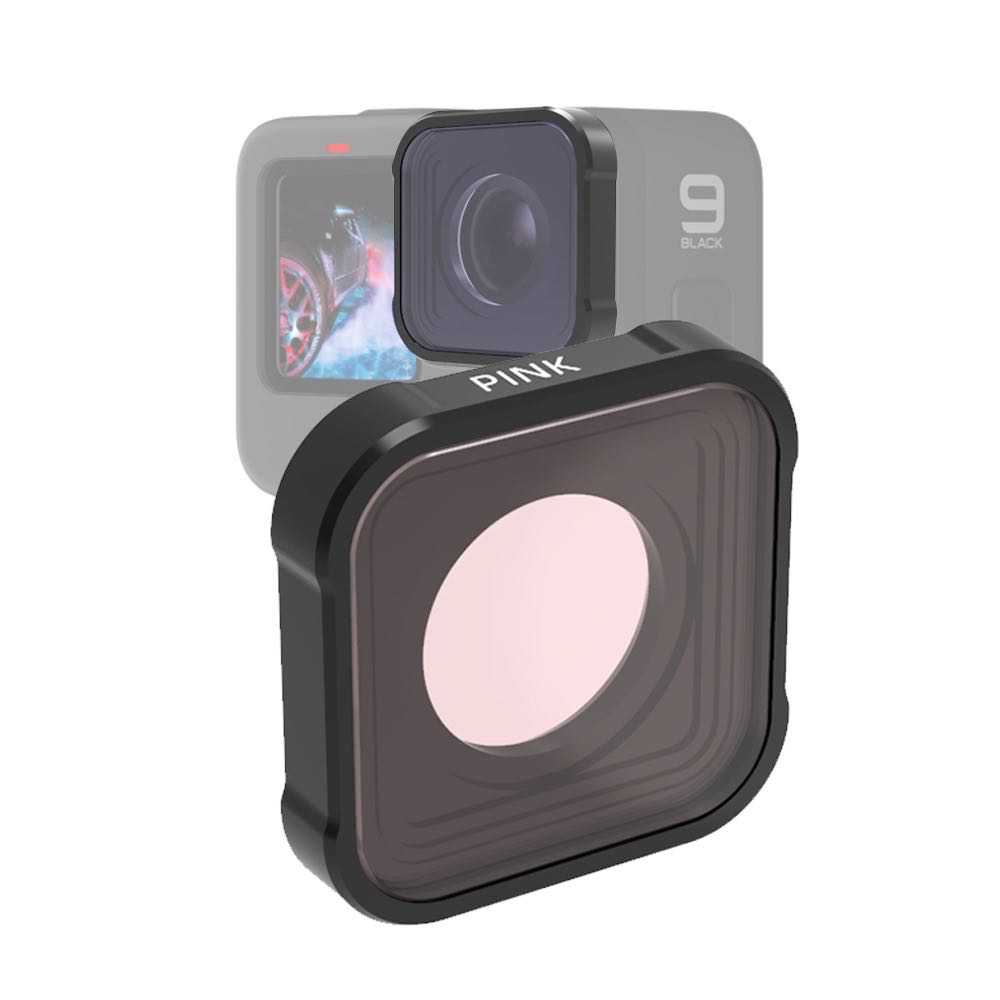 Diving Colour Lens Pink Filter Compatible with GoPro HERO10 / GoPro HERO9