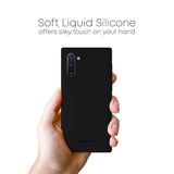 Samsung Galaxy Note 10 Case MERCURY Soft-Touch Silicone - Black