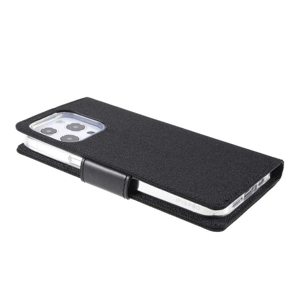 Mercury Canvas Best Quality iPhone 13 Pro Secure Case Black