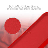 MERCURY GOOSPERY Soft-Touch Silicone Samsung Note 10 Case - Red
