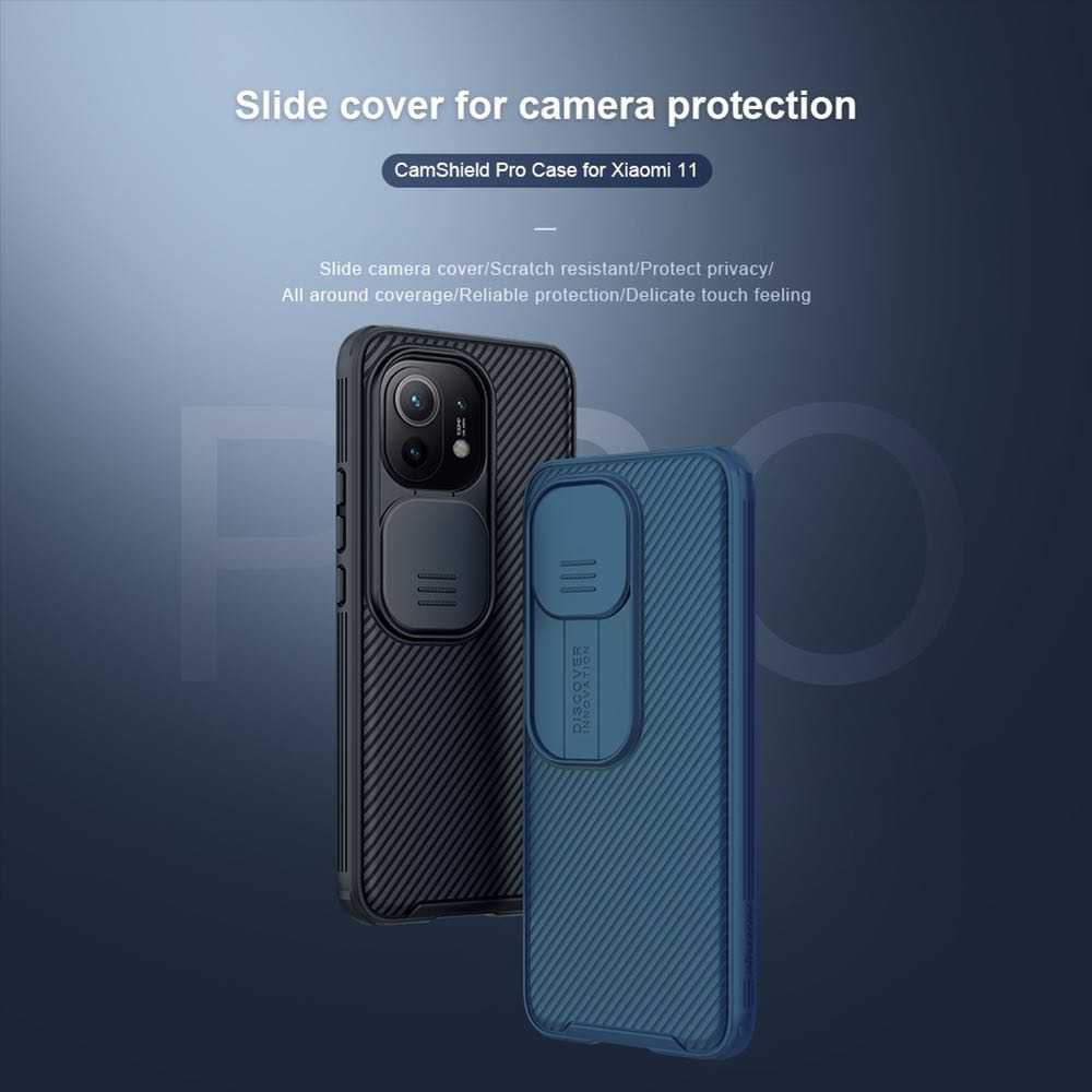 Xiaomi Mi 11 Case NILLKIN CamShield Pro - Black