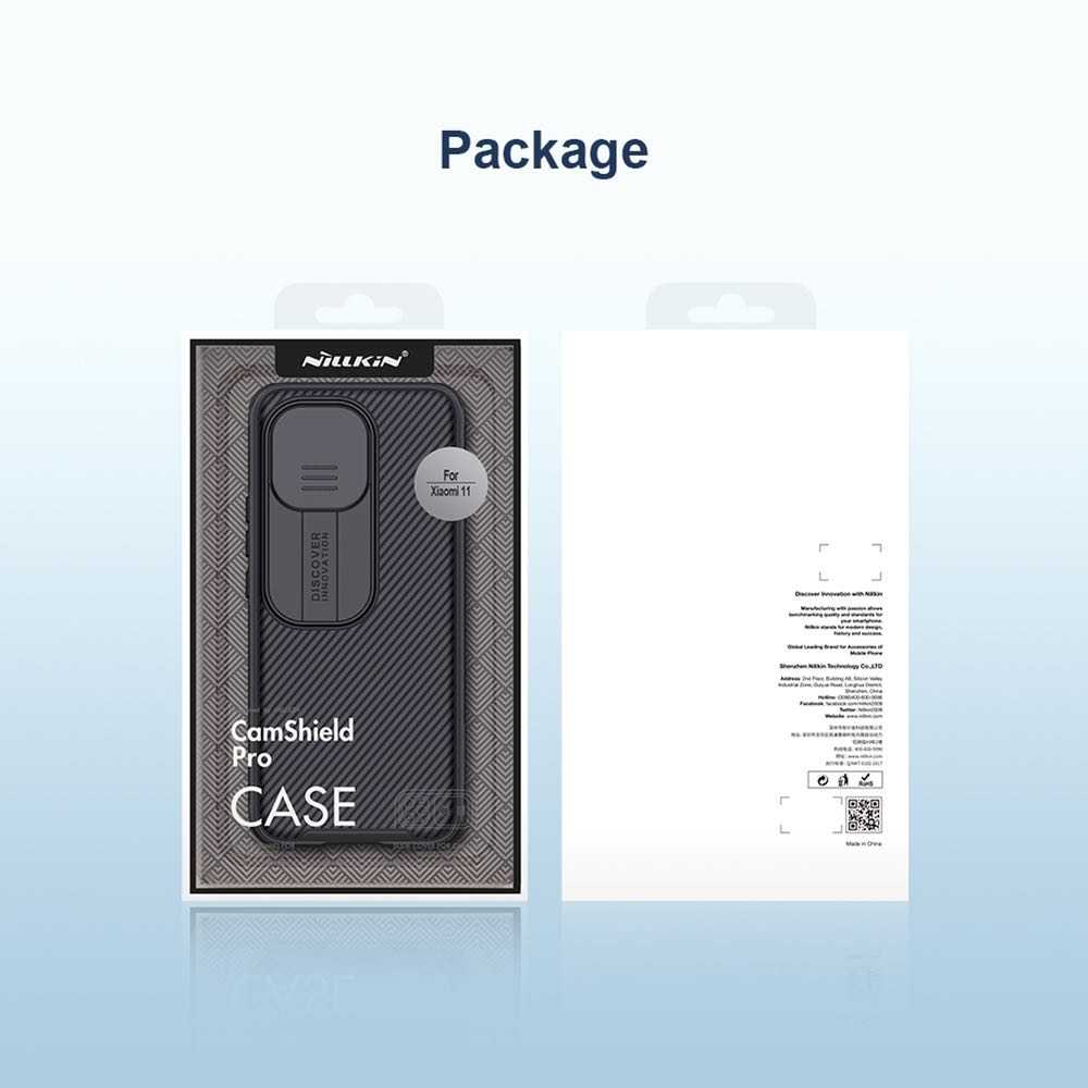 Xiaomi Mi 11 Case NILLKIN CamShield Pro - Black