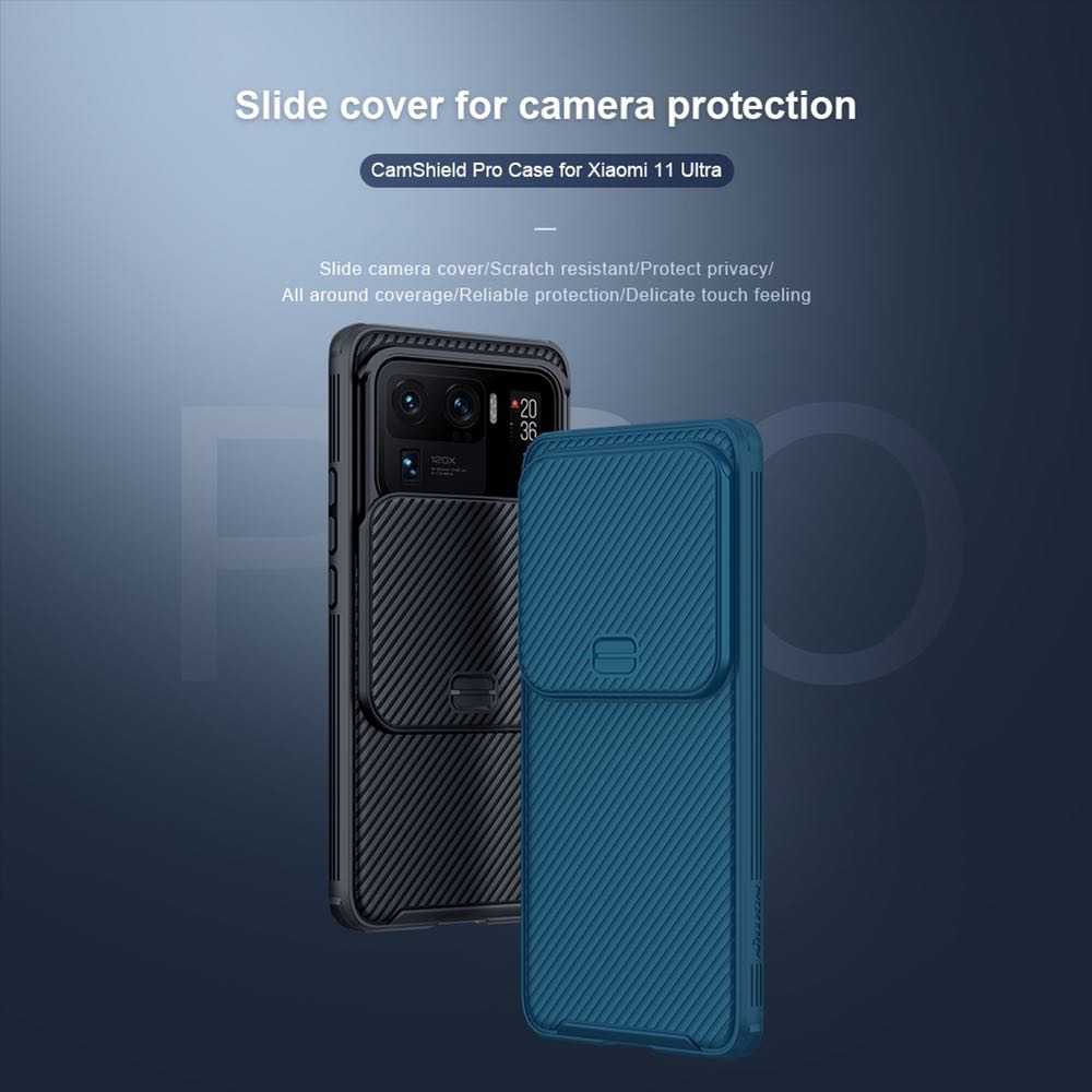 Xiaomi Mi 11 Ultra Case NILLKIN CamShield Pro - Black
