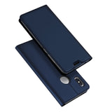 Xiaomi Redmi S2 Case Made With PU Leather and TPU - Dark Blue
