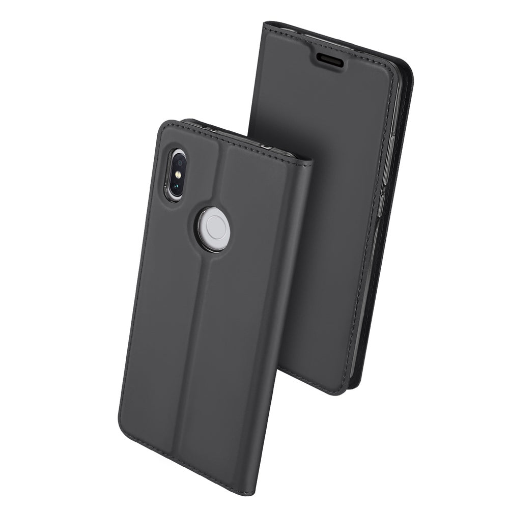 Xiaomi Redmi S2 Case Made PU Leather and TPU - Grey