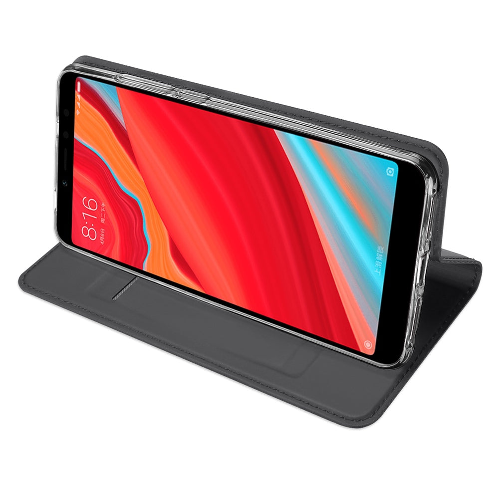 Xiaomi Redmi S2 Case Made PU Leather and TPU - Grey