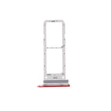 Dual SIM Card Tray Slot for Samsung Galaxy Note 20 - Red
