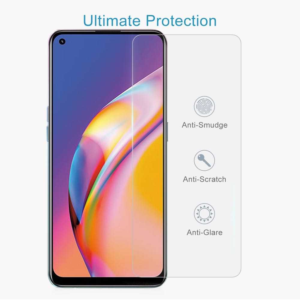 OPPO A94 5G Screen Protector Tempered Glass Case Friendly - Clear