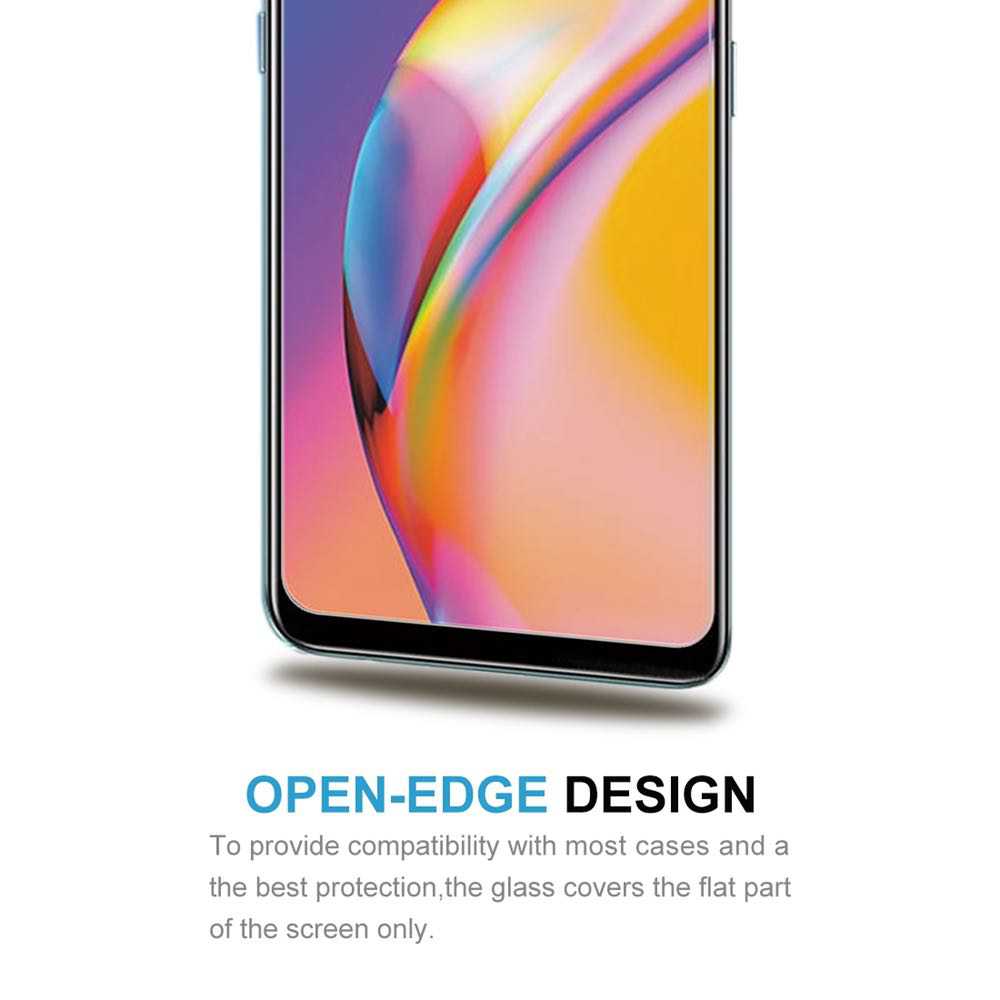 OPPO A94 5G Screen Protector Tempered Glass Case Friendly - Clear