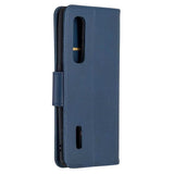 OPPO Find X2 Pro Case Flip Wallet PU Leather - Blue