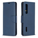 OPPO Find X2 Pro Case Flip Wallet PU Leather - Blue