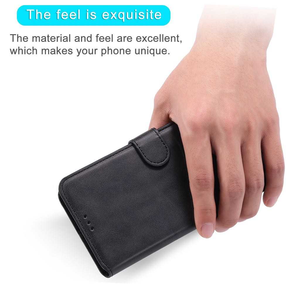 OPPO Find X3 / Find X3 Pro Case PU Leather Protective Flip - Black
