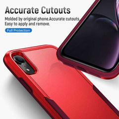 iPhone XR Case Armor Heavy Duty Secure - Red
