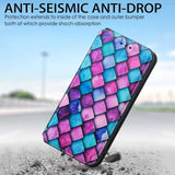 Purple Scales Drawing Magnetic iPhone 12 Pro/iPhone 12 Case