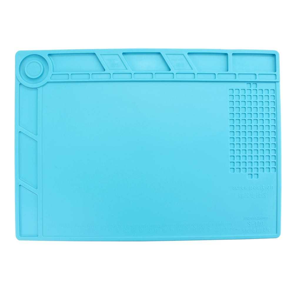 Heat-resistant Silicone Mat for Mobile Phone Tablets Repairing 347mm X 243mm