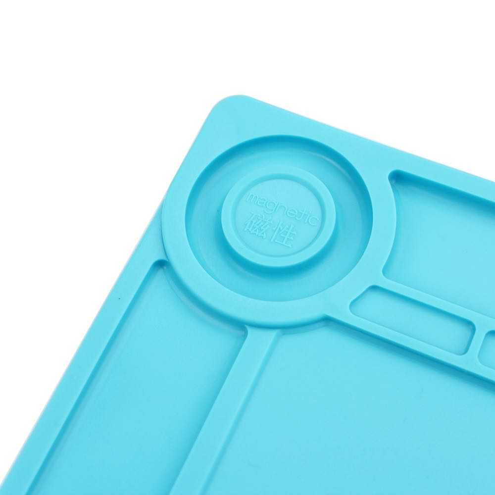 Heat-resistant Silicone Mat for Mobile Phone Tablets Repairing 347mm X 243mm