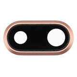 Replacement Gold Rear Camera Lens Ring for iPhone 8 Plus
