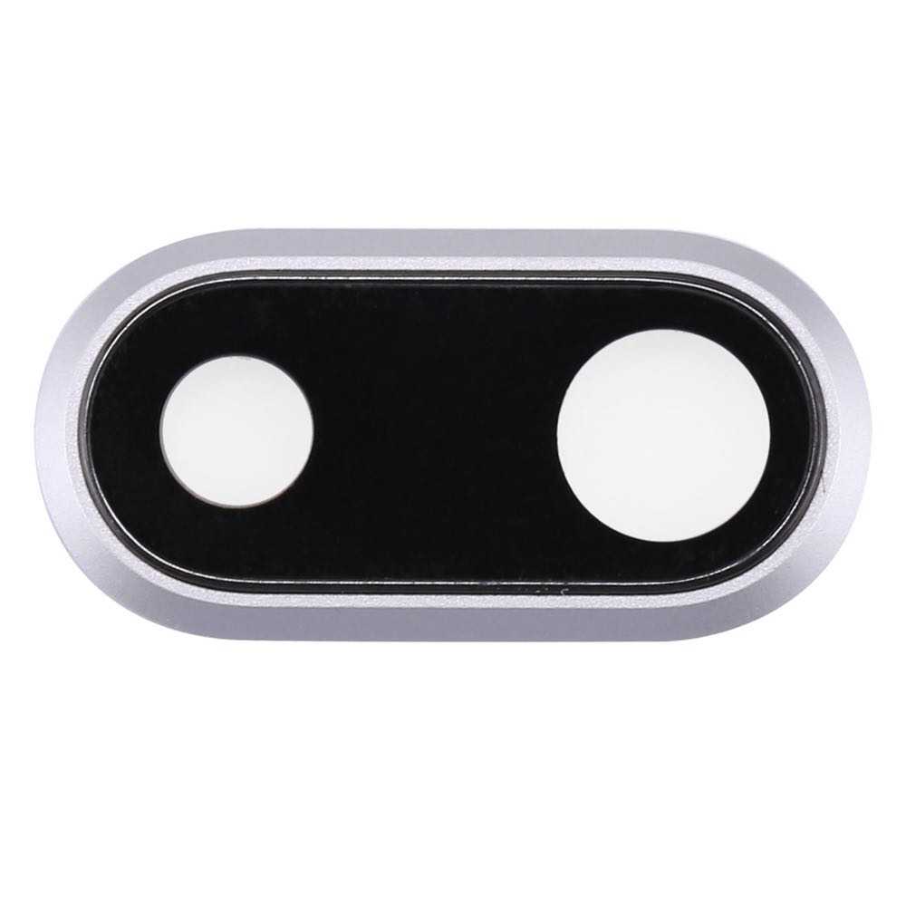 Replacement Rear Camera Lens Ring for iPhone 8 Plus Silver