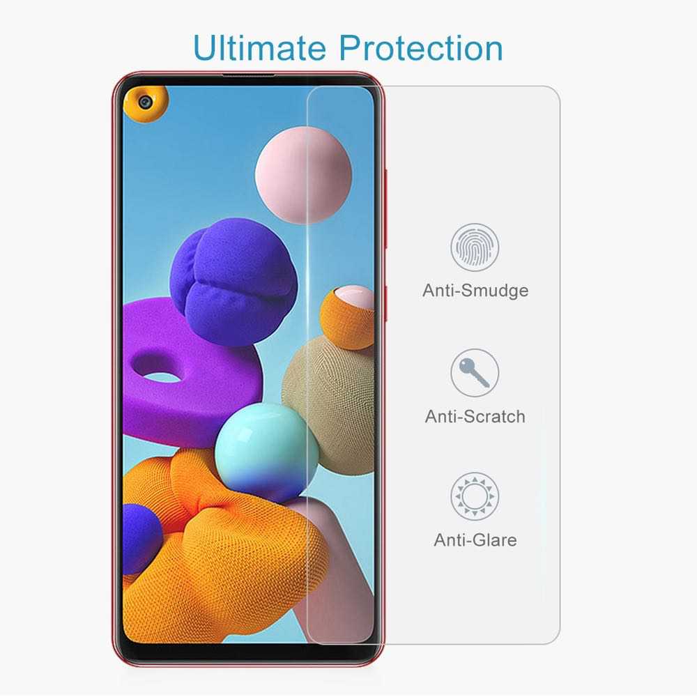 Samsung Galaxy A21s Screen Protector Case Friendly - Clear