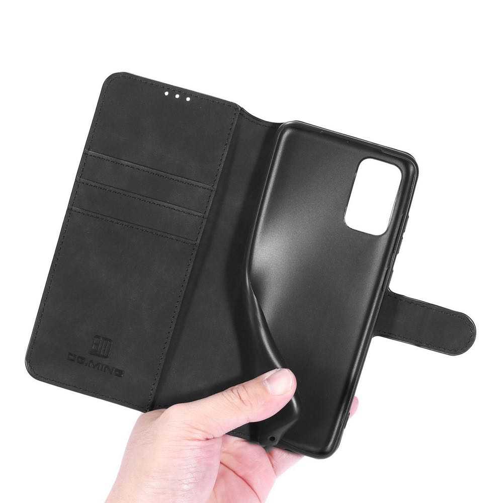 Samsung Galaxy A72 Case DG MING Protective Wallet - Black
