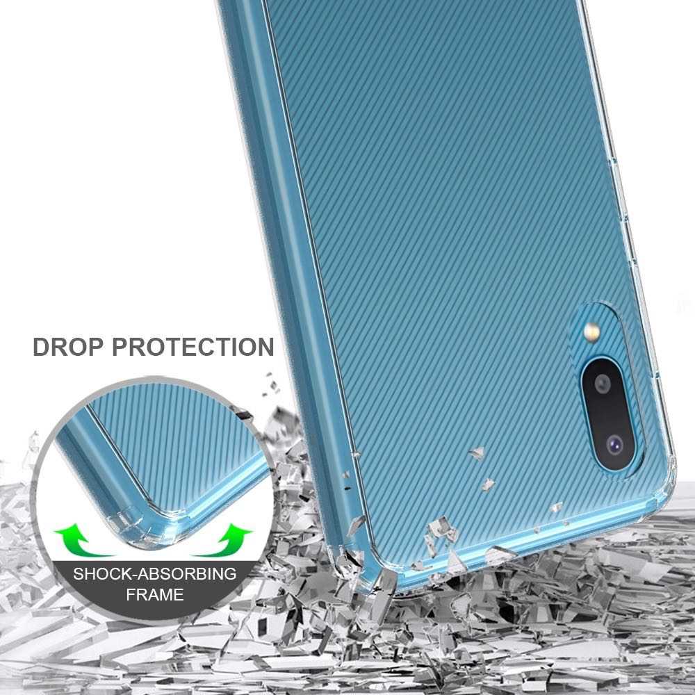 Samsung Galaxy A02s Case Shockproof Protective - Transparent