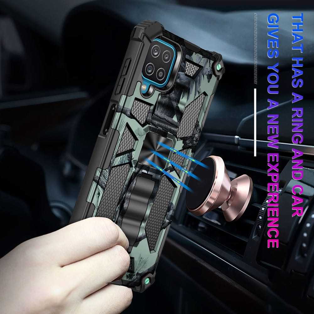 Samsung Galaxy A22 4G Case Made With TPU and PC - Light Green