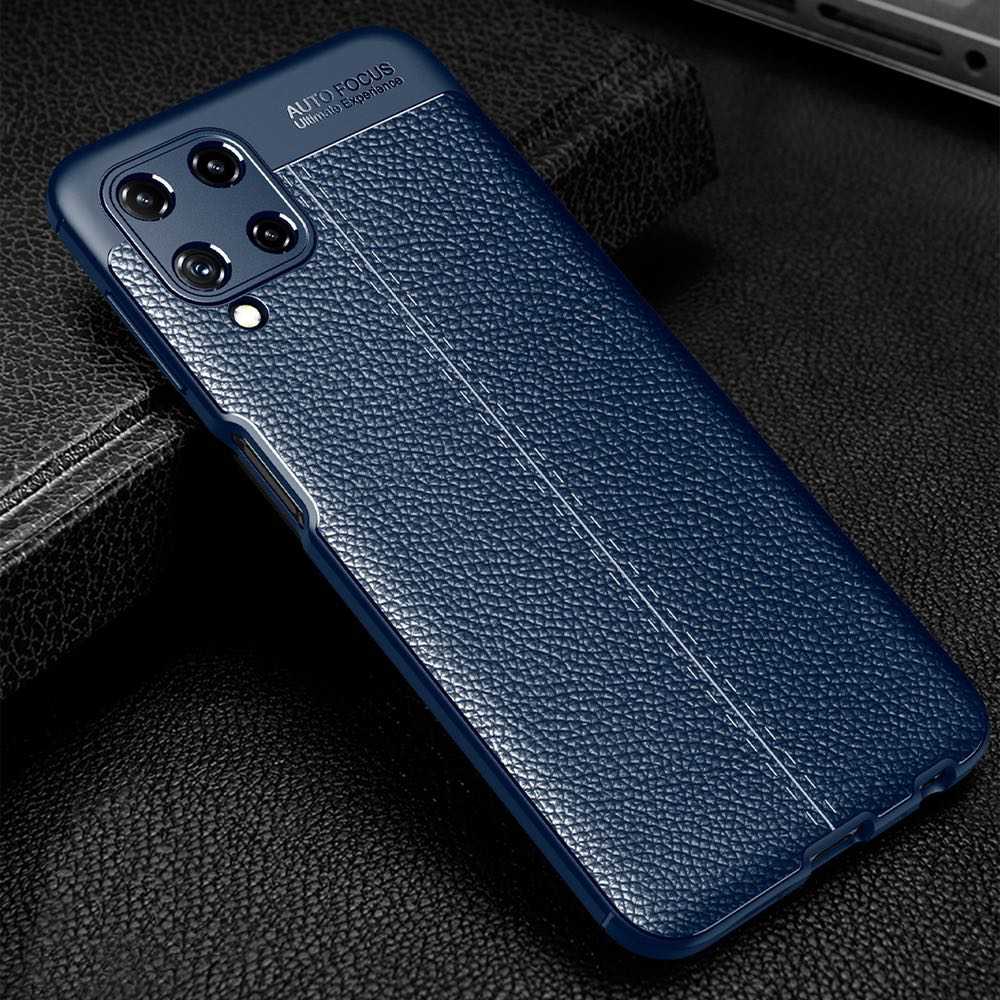 Samsung Galaxy A22 4G Case Shockproof Secure - Navy Blue