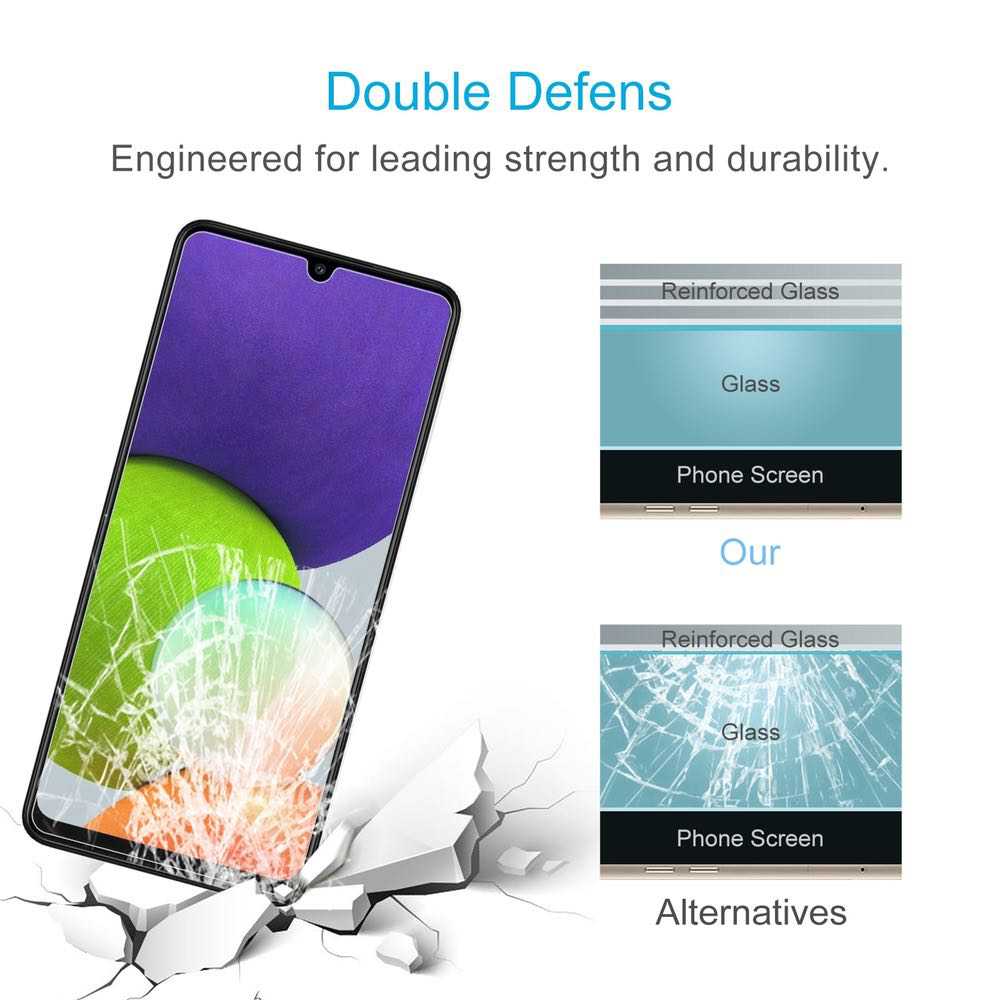 Samsung Galaxy A22 4G Screen Protector - Case Friendly